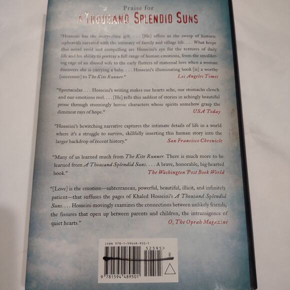 A Thousand Splendid Suns by Khaled Hosseini hardback book - Picture 4 of 7